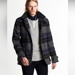 Vintage BESPOKEN FOX FLANNEL PLAD JACKET MADE IN WEST OF ENGLAND SIZE L